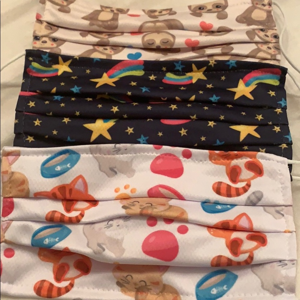 Face Mask!! Funky Prints- pack of 3